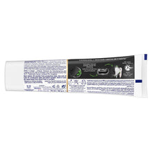 Signal Complete 8 Charcoal toothpaste tube, back label side view