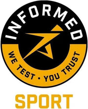 SIS sport verified seal badge with lightning icon and “INFORMED SPORT” text