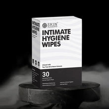 Skin Elements Intimate Hygiene Wipes box, 30 wipes with tea tree and neem