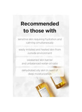 Centella ampoule serum bottles, recommended for sensitive skin hydration and calming