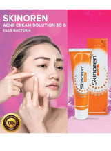 Skinoren acne cream solution, 30 g orange and white tubes