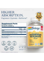 Magnesium Glycinate 350mg – 120 Capsules | Muscle, Nerve & Relaxation Support - Mumzar