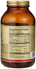 Solgar amber bottle of Omega-3 fish oil supplements UAE softgels with supplement facts label