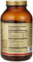 Solgar amber bottle of Omega-3 fish oil supplements UAE softgels with supplement facts label