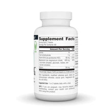Magnesium supplement bottle with Supplement Facts nutrition table on back label