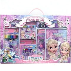 Huitich Frozen Fever stationery set space-themed writing kit for children with crayons and pens