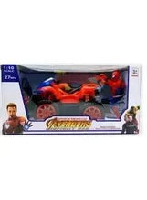 Remote control Spider-Man toy car in retail box, 1:10 scale