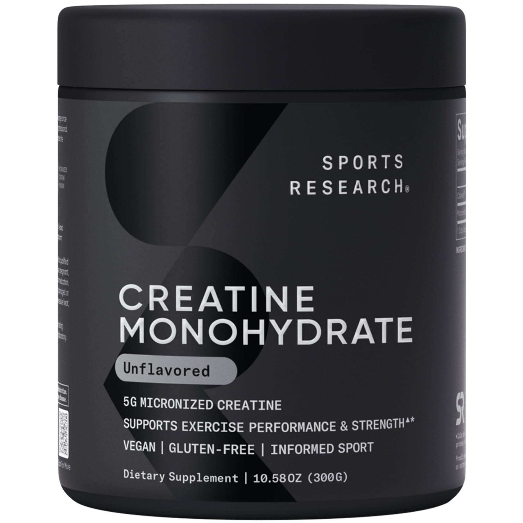 Sports Research Creatine Monohydrate Supplement UAE, 5g micronized creatine for exercise performance
