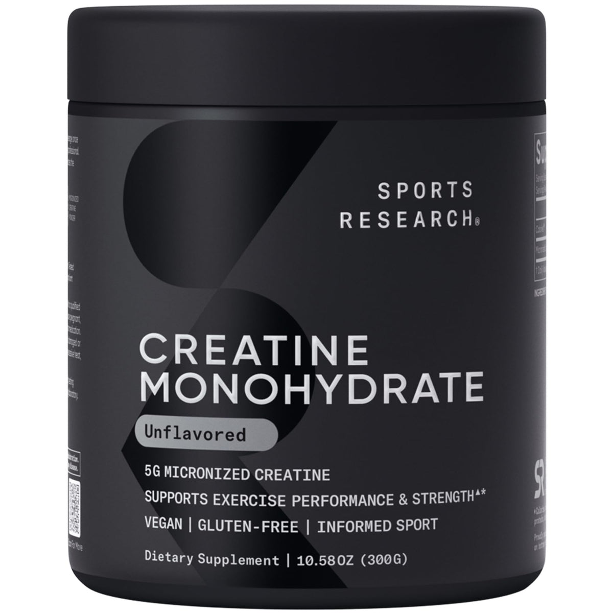 Sports Research Creatine Monohydrate Supplement UAE, 5g micronized creatine for exercise performance