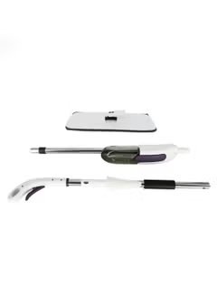 Huitich spray mop for tile and wood floors with detachable handle and microfiber pad