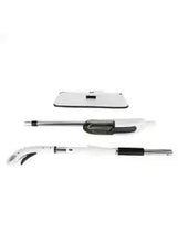 Spray mop kit with mop head pad, handle pole, and separate components