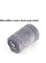 Grey microfiber mop cloth pad roll