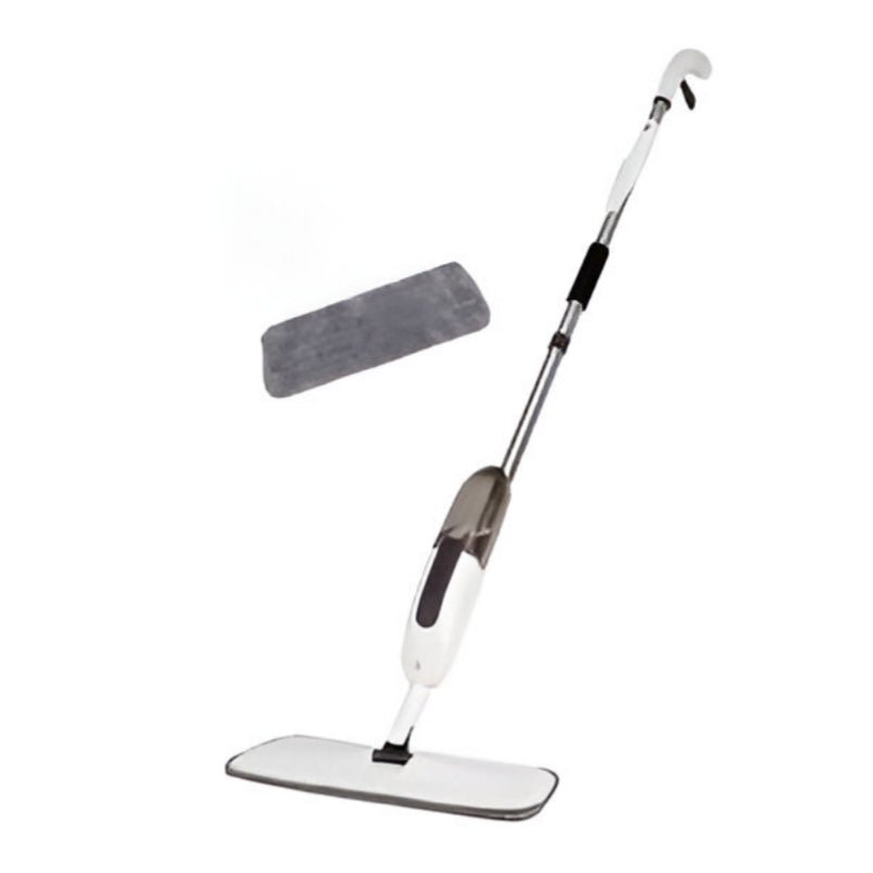 Huitich spray mop for tile and wood floors with detachable microfiber pad and ergonomic handle