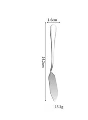 Huitich stainless steel butter knife set with sleek design and precise dimensions for home use