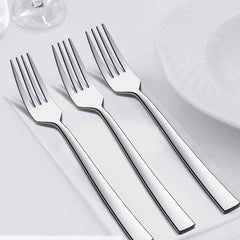 Huitich steel forks set of 12 for kitchen with sleek modern design and polished finish