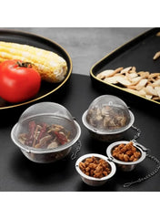 stainless-steel-tea-infuser-ball-set-with-contents -- Mumzar