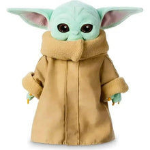 Huitich Baby Yoda-style plush toy with mint ears, tan robe, and large brown eyes