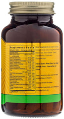 Sunshine Nutrition A to Z men's vitamins brown glass bottle showing Supplement Facts label and gold lid