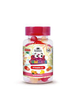 Vitamin D3 cool gummies bottle with pink cap, front label view