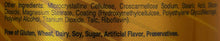 Supplement ingredients list for vegetarian multivitamin tablets, gluten- and dairy-free