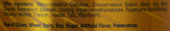 SUNSHINE NUTRITION women's multivitamin tablets label showing ingredient list free of gluten wheat dairy soy