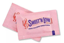 Sweet'N Low zero-calorie sweetener sachets, pink
