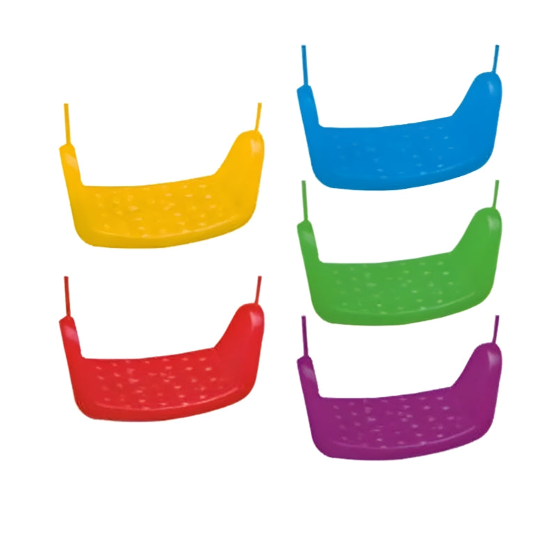 Huitich colorful swing seats in red blue green yellow and purple for swing playsets for backyard