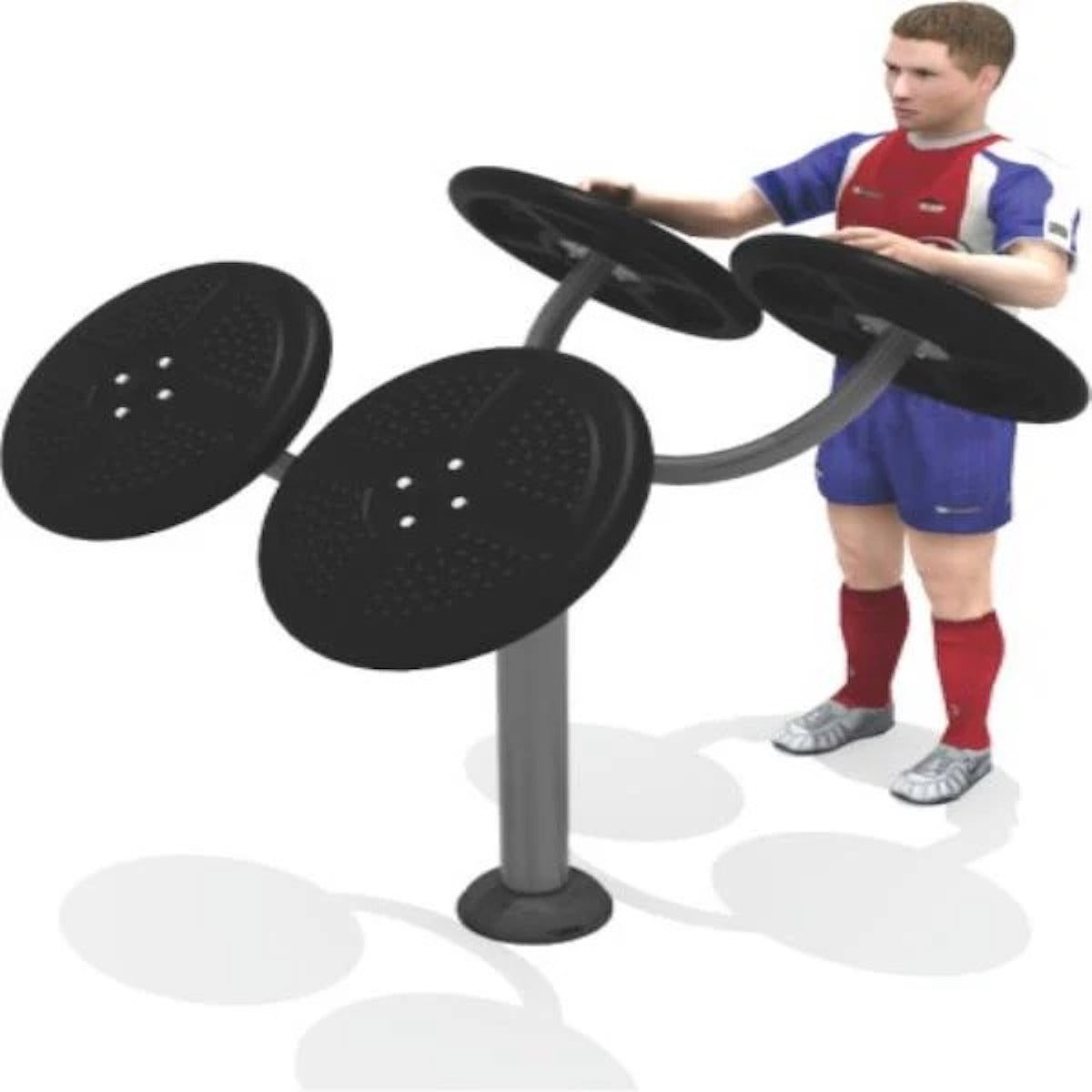 Huitich Tai Chi pushing hand machine for improving balance and coordination in fitness routines