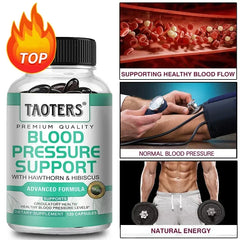 Mumzar blood pressure support supplement with hawthorn and hibiscus for healthy blood flow