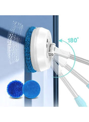 Telescopic USB Rechargeable Wireless Automatic Electric Window Cleaner: Effortless Cleaning for Every Surface - Mumzar.com