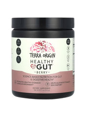 Terra Origin Healthy Gut supplement UAE in Berry flavor for digestive health and comfort