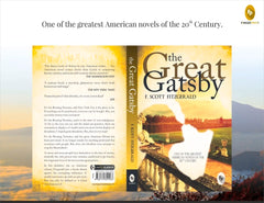 The Great Gatsby classic literature box set by F Scott Fitzgerald with vintage cover art