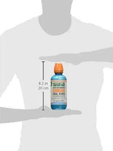 TheraBreath oral rinse bottle shown with 8.2 fl oz size marking