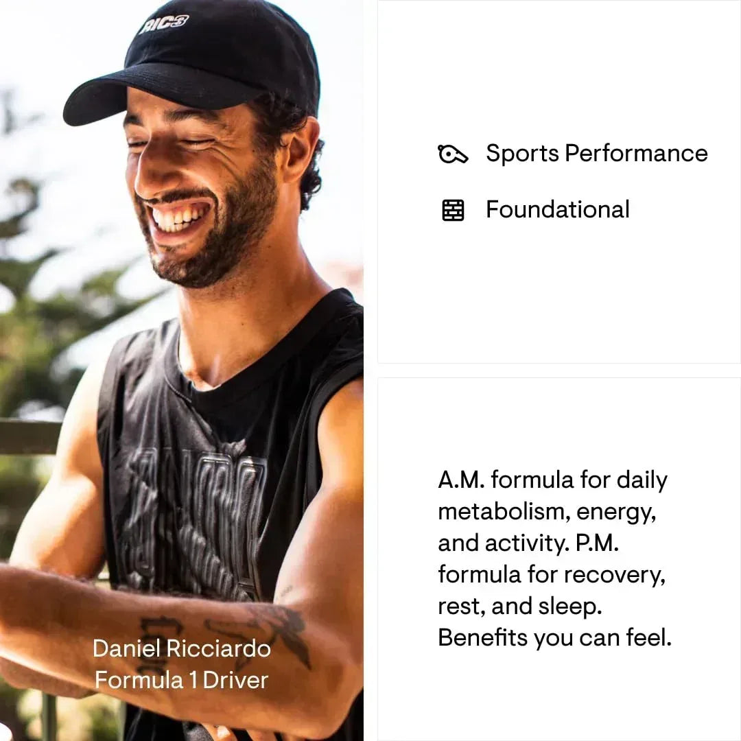 THORNE - Multi-Vitamin Elite - Daily Nutritional Supplement - AM Formula Supports Cellular Energy Production &PM Formula Supports Restful Sleep* - Gluten-Free, Dairy-Free - 180 Capsules - 30 Servings - Mumzar