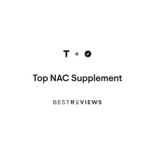 Promotional card reading Top NAC Supplement and Best Reviews