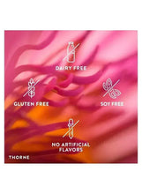 Basic Prenatal dietary free badges: dairy free, gluten free, soy free, no artificial flavors