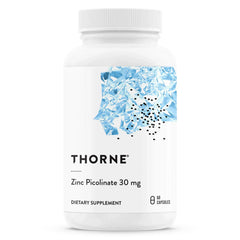 THORNE - Zinc Picolinate 30 mg - Well-Absorbed Zinc Supplement for Growth and Immune Function* - 60 Capsules - Mumzar