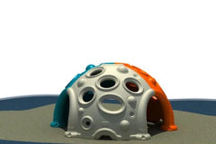 Huitich toddler playground equipment UAE with colorful climbing dome for outdoor play and exploration