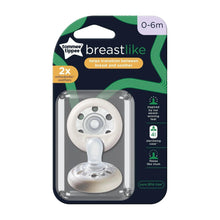 Tommee Tippee breast-like soother pack, 0-6m 2-pack with sterilising case