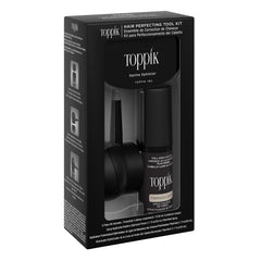 Toppik Hair Perfecting Toolkit featuring Hair Optimizer for fuller-looking hair and easy application