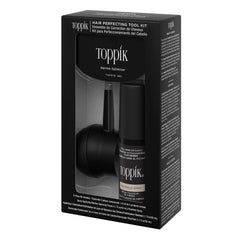 Toppik Hair Perfecting Toolkit featuring Hairline Optimizer and Instant Hair Fibers for seamless coverage