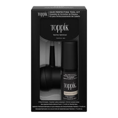 Toppik Hair Perfecting Toolkit including hair optimizer spray and applicator for seamless hair enhancement