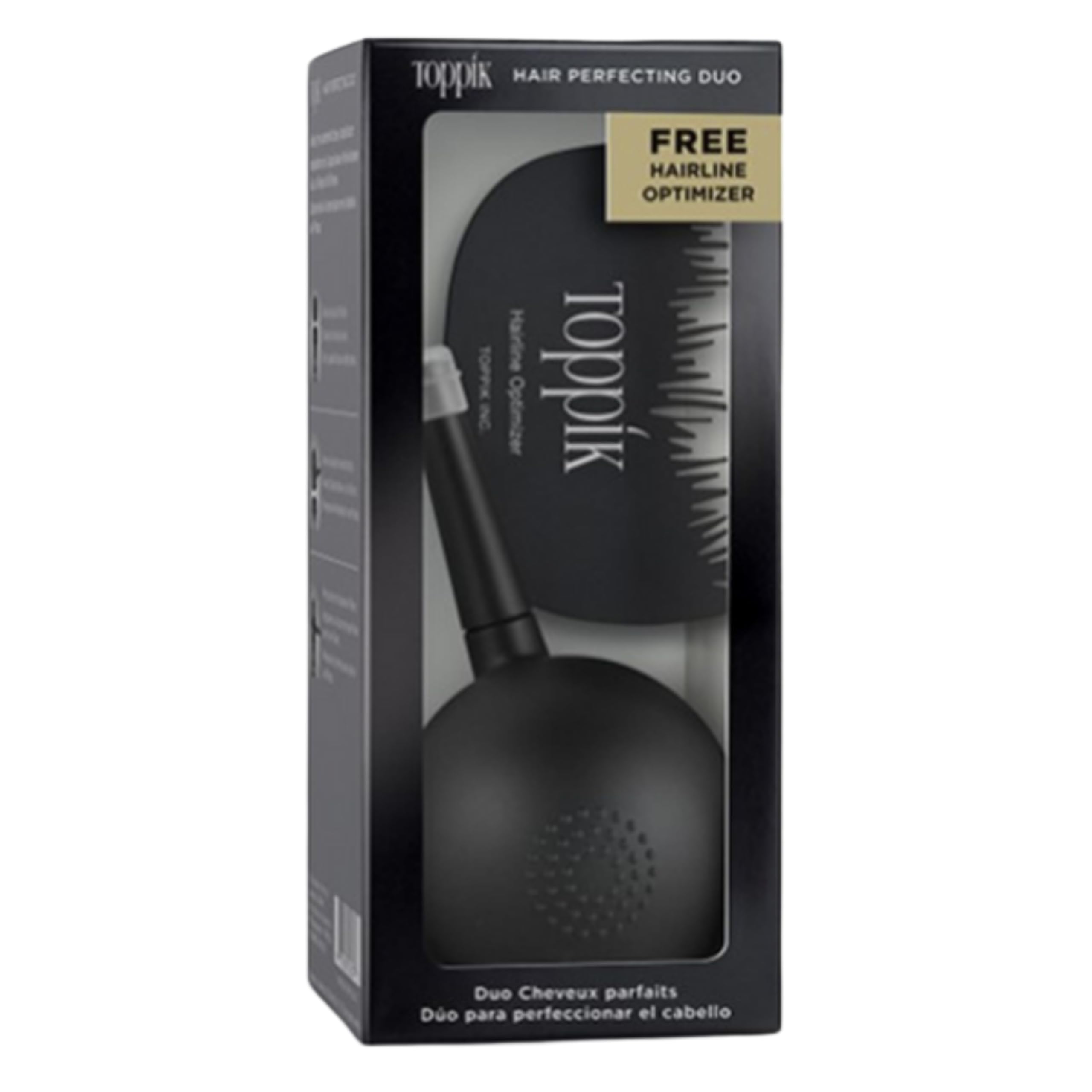 Toppik hair treatment UAE Hair Perfecting Duo with Hairline Optimizer for fuller hair appearance