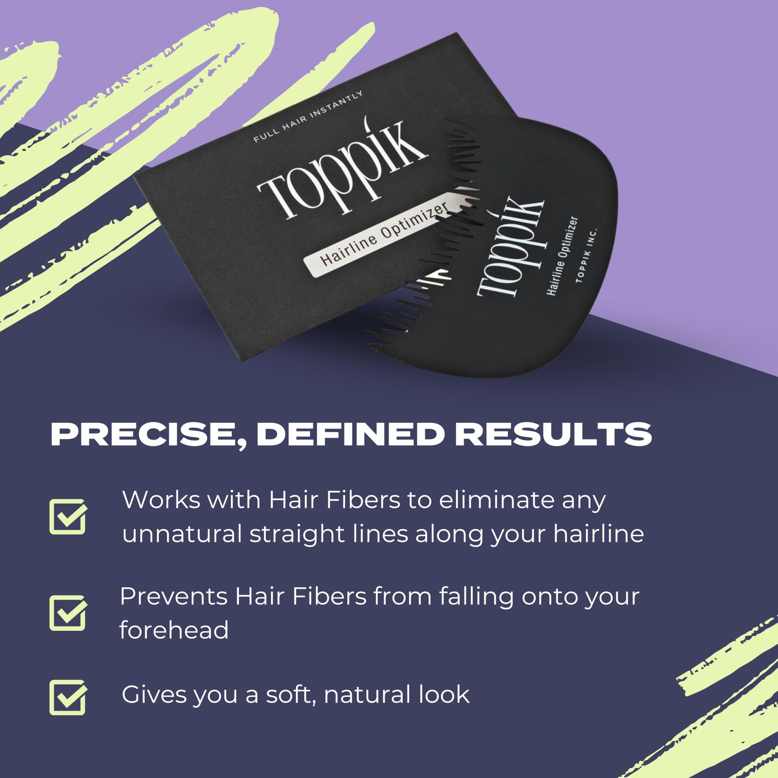 Toppik hair treatment UAE Hairline Optimizer for precise results and a natural look
