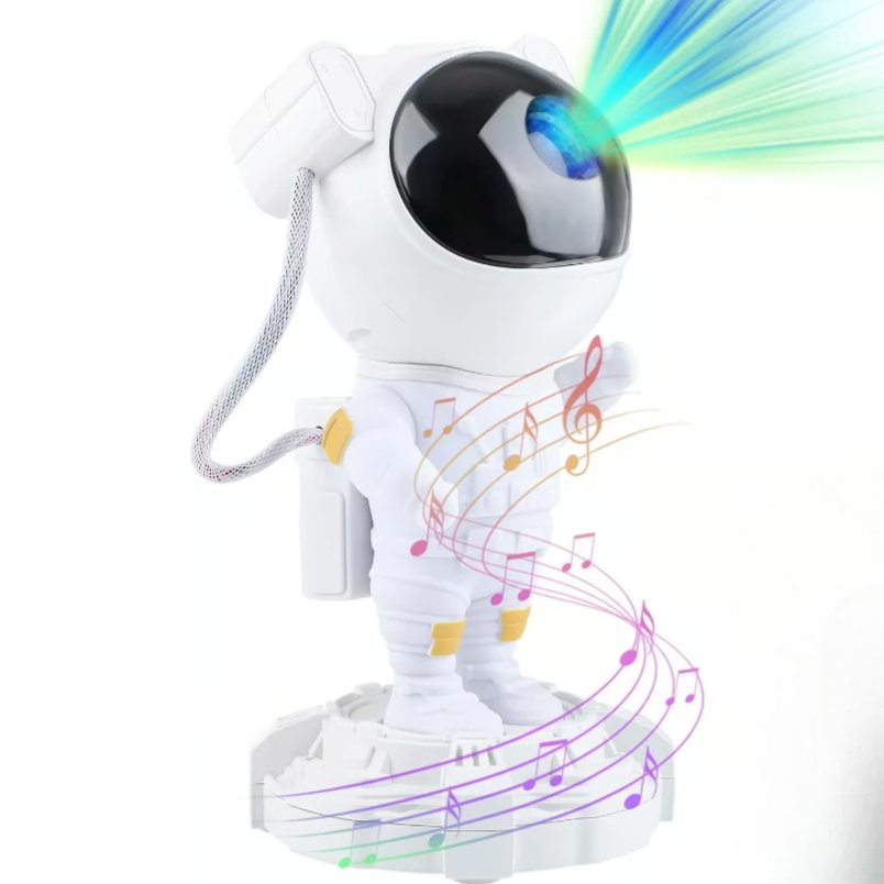 Transform Your Space with 3-in-1 Galaxy Astronauts Light and Bluetooth Speaker - Mumzar.com