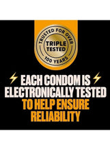 Triple tested condom pack seal: electronically tested for reliability