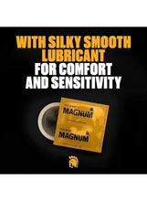 Lubricated Magnum condom foil pouch pack