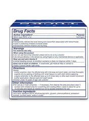 Tucks medicated cooling pads for hemorrhoids packaging with ingredients and usage instructions