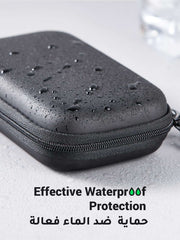 UGREEN shockproof hard drive carrying case with effective waterproof protection and durable zipper