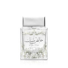 Unisex musk fragrance with deodorant in elegant clear glass bottle with white cap from Visit the Lattafa Store